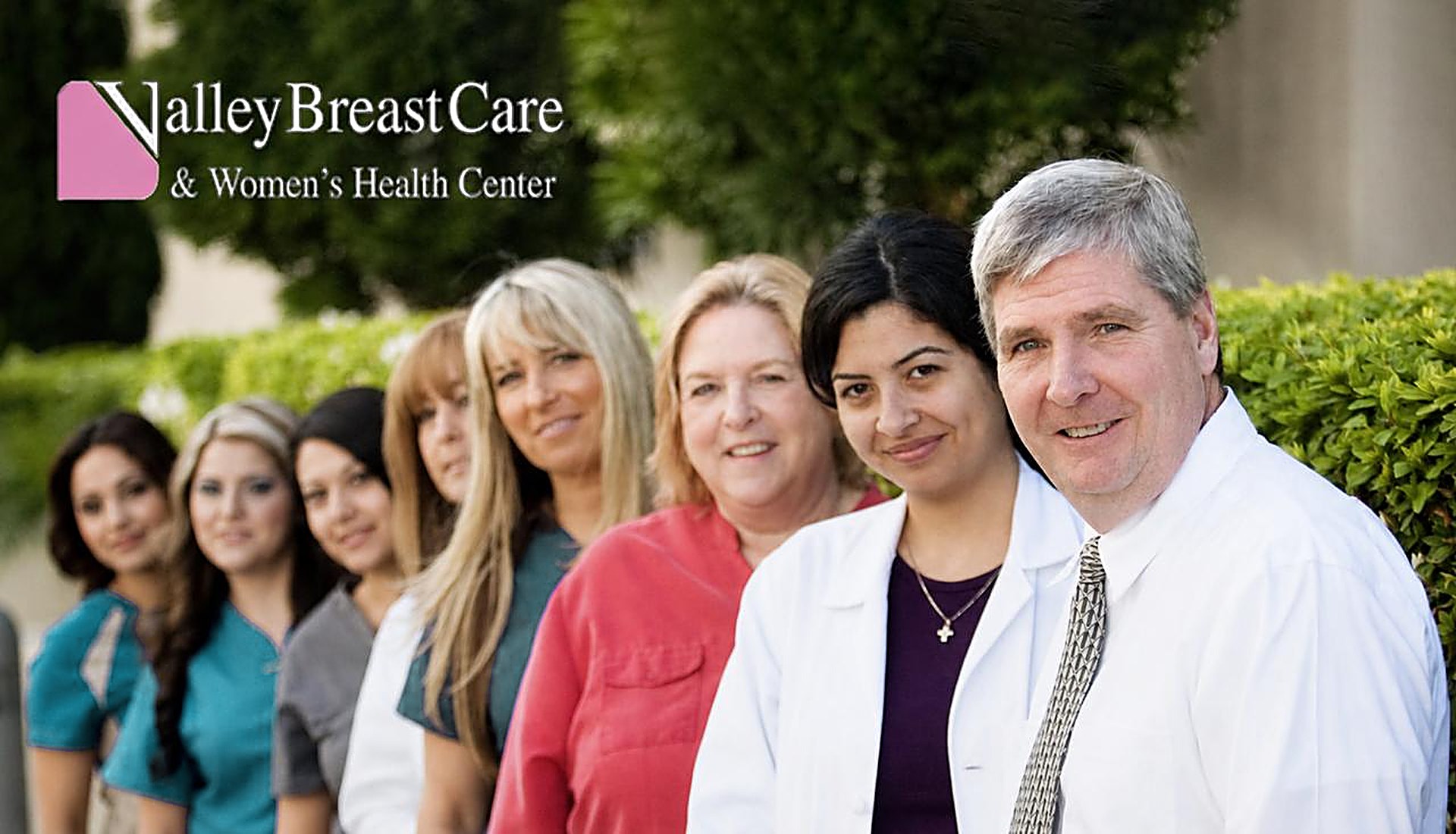 Valley Breast Care and Women's Health Center team